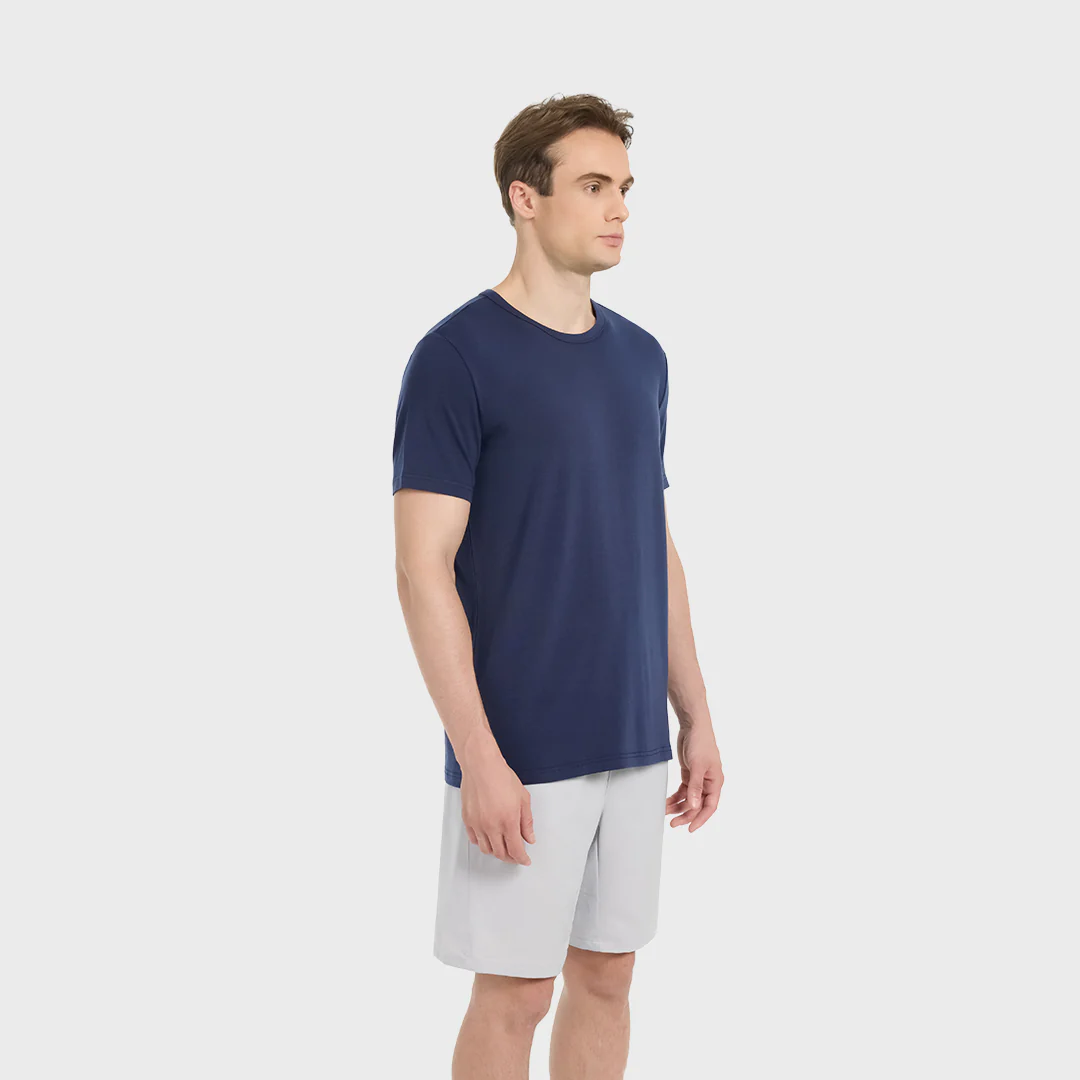 Ultralight Travel T-shirt - Blue Shimmer - Image 3